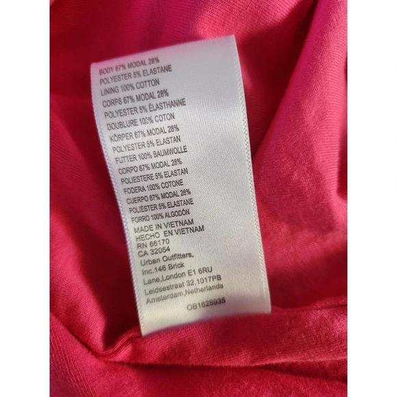 NWT ANTHROPOLOGIE Maeve Twist-Front Sweatshirt Size XL Pink - Picture 12 of 12